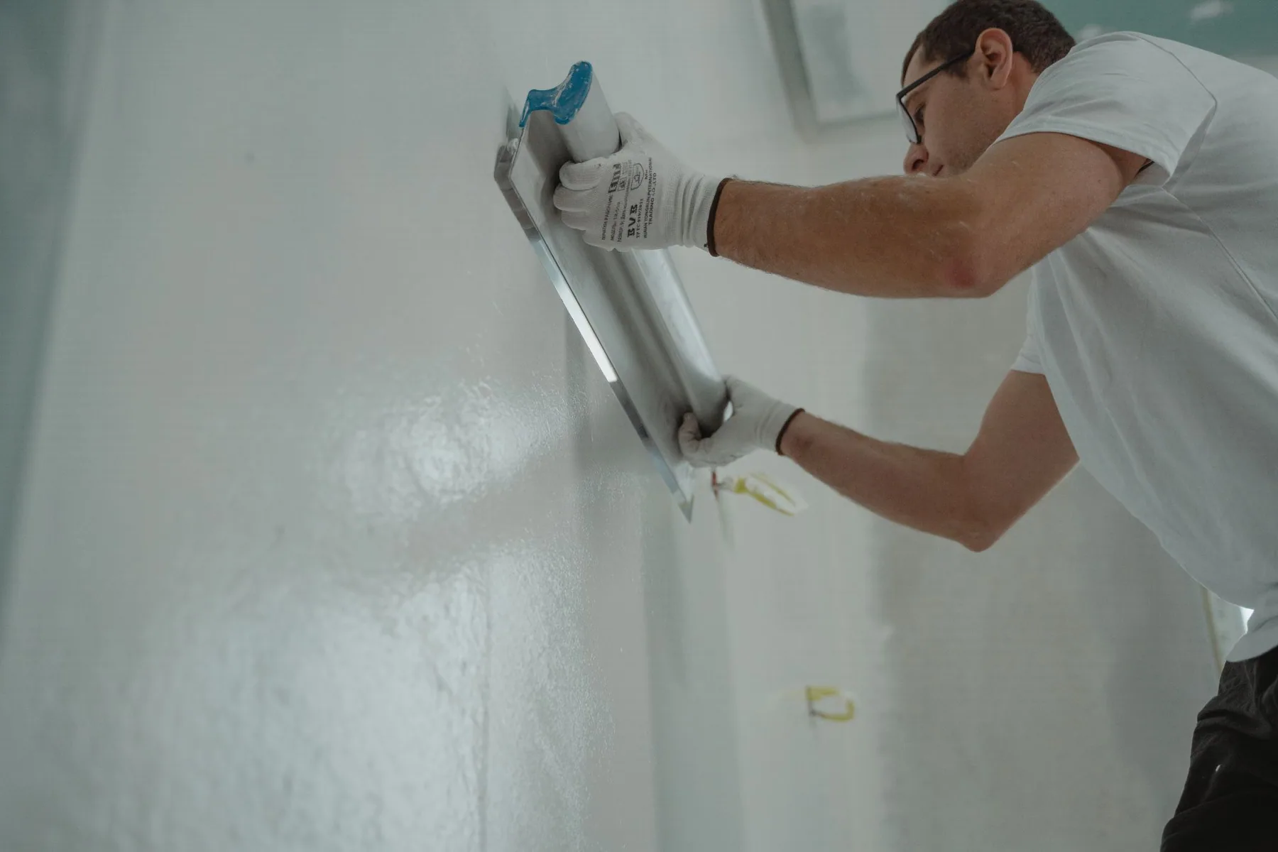 Plaster, joinery and finishes, matched to what was there before the loss.